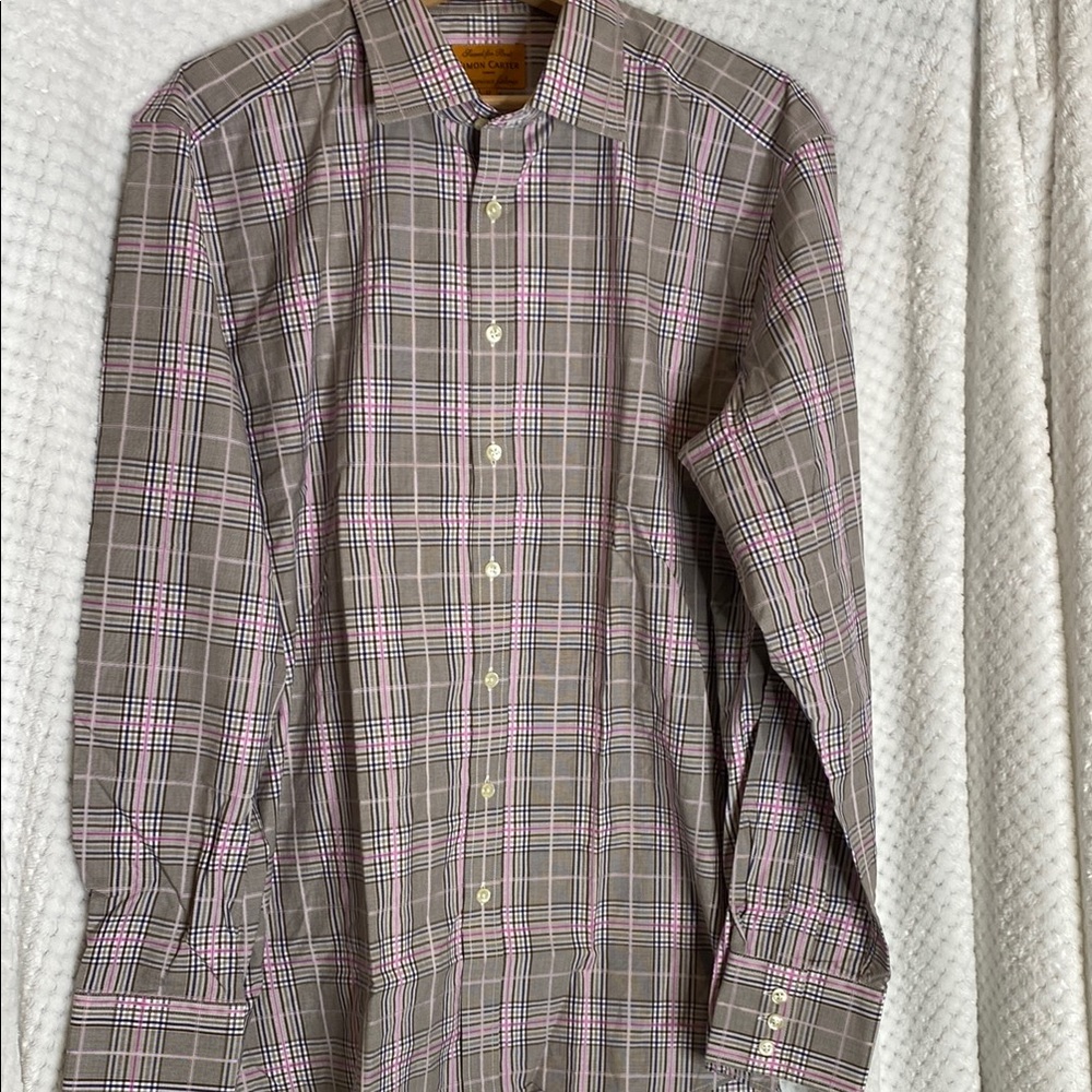 Simon Carter London Plaid Men's Shirt
